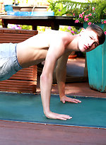 Young Straight Footballer George Shows us his Lean & Toned Body & Big Uncut Cock! by English Lads