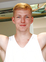 Straight Young Christian Wanks his Massive 9 Inch Uncut Cock & Squirts a Load of Cum! by English Lads