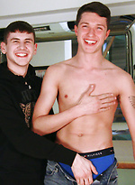 Young Straight Pup Marco gets Wanked by Naughty Dominic & Both Studs Shoot Massive Loads! by English Lads