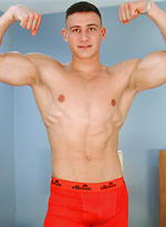 Young Muscular Stud Adrien Wanks his Huge Uncut Cock & Shoots a Massive Load of Cum! by English Lads