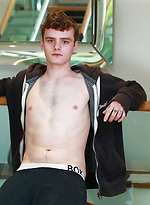Athletic Young Boxer Kieran Strips & Shows off his Hairy Body & Big Uncut Cock! by English Lads