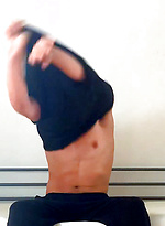 Young Stud Aiden Wanks his Huge Uncut Cock at Home & Fingers his Tight Hole & Shoots his Load! by English Lads