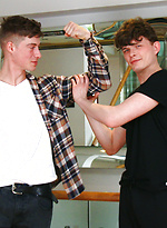 Young Straight Lads Dustin & Henry Wank & Suck Each Other's Big Uncut Cocks! by English Lads