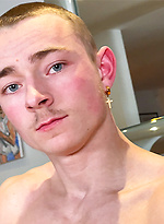 Straight Ripped Gymnast Caspian Shows Wanks his Uncut Cock & Shoots Cum Everywhere! by English Lads