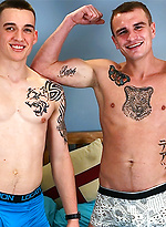Ex-Army Hunk is Wanked by Another Guy & it's Muscular Charles Playing with his Uncut Cock! by English Lads