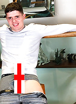 Straight Muscular Hunk Logan's 1st Spanking & His Uncut Cock gets Rock Hard & Shoots Massive! by English Lads