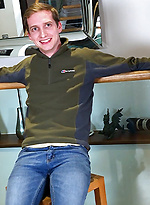 Young Straight Vaughan Wanks his Solid Uncut Cock & Squirts a Huge Load Everywhere! by English Lads