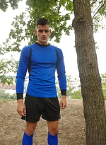 Athletic Luke Geer Strips And Exposes His Hard Cock Outdoors. by Jawked With Luke Geer