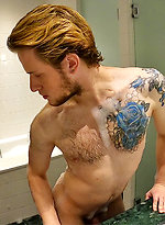 Bath time for our hot mate Kell Fuller by Bentley Race
