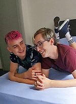 Matching up our cute mates Nate and Sam by Bentley Race
