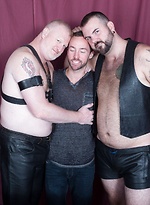 Rusty McMann, Aiden Storm and Alex Hawk fuck by Bear Films With Alex Hawk