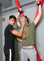 Making The Bound Boy Taste Fresh Cum by Young Bastards