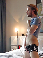 My sexy mate Kell Fuller stripped naked by Bentley Race