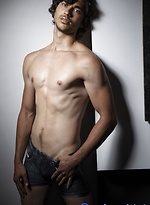 New Hunk with blue eyes by Male Model