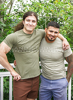 Jerking Bros! - Judah & Rigo are Back! Huge Bodybuilders Pose, Pump Iron, Show Holes, Stroke Together & Explode in Hot Duo Action!! by Island Studs