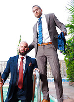 Wet Personal Assistant by Men at Play