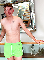 Young Straight Stud Shows off his Lean Body by English Lads