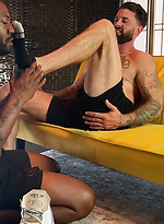 Alpha's Big Feet Worshiped by My Friends Feet
