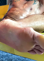 Alpha's Big Feet Worshiped by My Friends Feet
