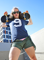 Naked out on the roof with Reece Anderson by Bentley Race