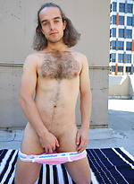 Naked out on the roof with Reece Anderson by Bentley Race