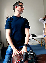 Our adorable mates Andy and Nate together for a new shoot by Bentley Race