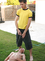 Shane Allen Pissed On By Four Boys by Boys Pissing