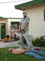 Shane Allen Pissed On By Four Boys by Boys Pissing