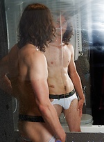 blue eyes and hot by Male Model