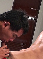 Plenty of lovely cock sucking, as well as streams of smelly gay piss, involving two cute twinks. by Gay Asian Piss