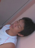 Steamy piss session starts on the stairs to the apartment, and continues in the shower. by Gay Asian Piss