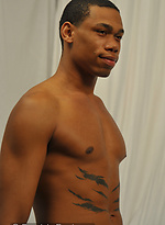 Kevin - Solo. Black boy jacking off dick. by Dominic Ford