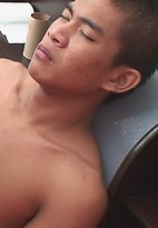 Twinks move from the bathroom to the bedroom, where they shower in more thick creamy spunk. by Asia Boys