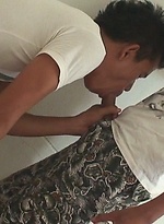 A handsome Asian lad gets a long and very deep blow job from his fuck buddy. by Asia Boys