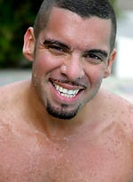 Muscled latin man Mario Ortiz by Finest Latin Men With Mario Ortiz