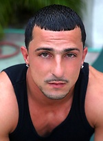 Muscle latin guy Chris Principe jacking off dick by Finest Latin Men