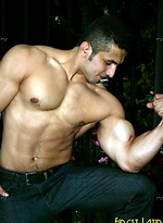 Latin muscle man Jorge by Finest Latin Men