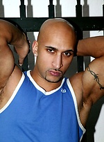 Bald latin muscle man Rico by Finest Latin Men