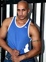 Bald latin muscle man Rico by Finest Latin Men