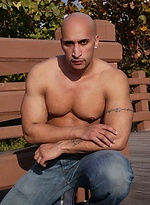 Bald latin muscle man Rico by Finest Latin Men