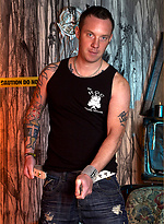 This hunk gets so turned on by the vibration of his tattooing gear that his cock starts to stir by With Marcello