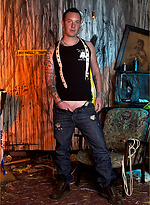 This hunk gets so turned on by the vibration of his tattooing gear that his cock starts to stir by With Marcello