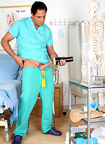 Doctor Marcello is probing his fleshlight with his hard cock by With Marcello With Marcello