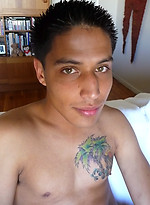 Latino twink strokes his cock by Young Latino Studz