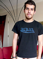 Latino jerking off dick by Young Latino Studz
