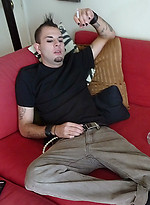 Latino punk jacking off dick by Young Latino Studz