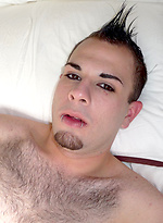 Latino punk jacking off dick by Young Latino Studz