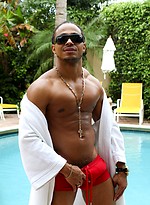 Castro Caliente poolside by Black Stud Society With Castro Caliente