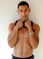 Hot latin twink Beneto shows his uncut cock by Miami Boyz