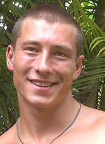 Hot muscle stud Kody  shows his shaved cock by Island Studs
